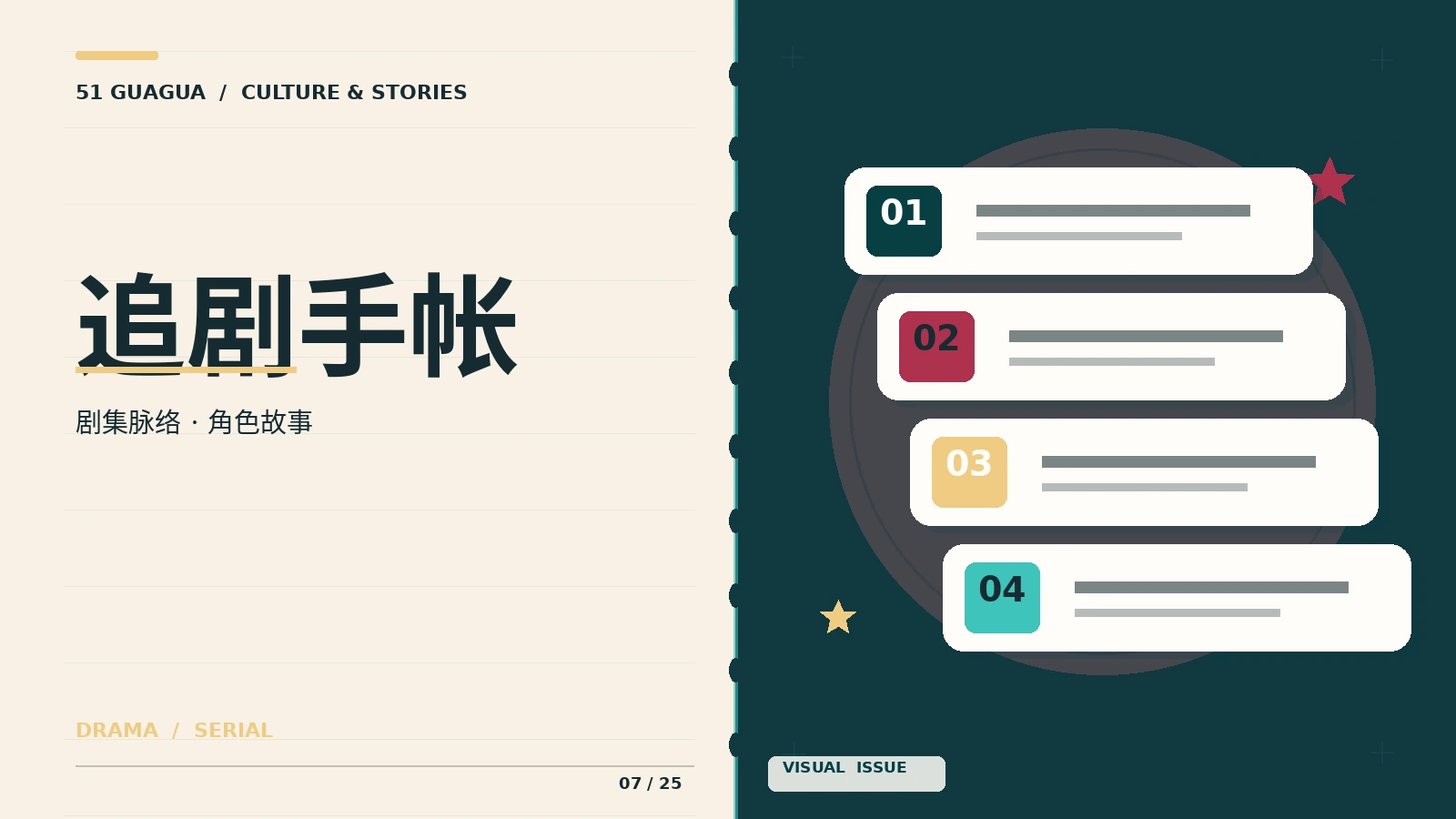 追剧手帐文化影像